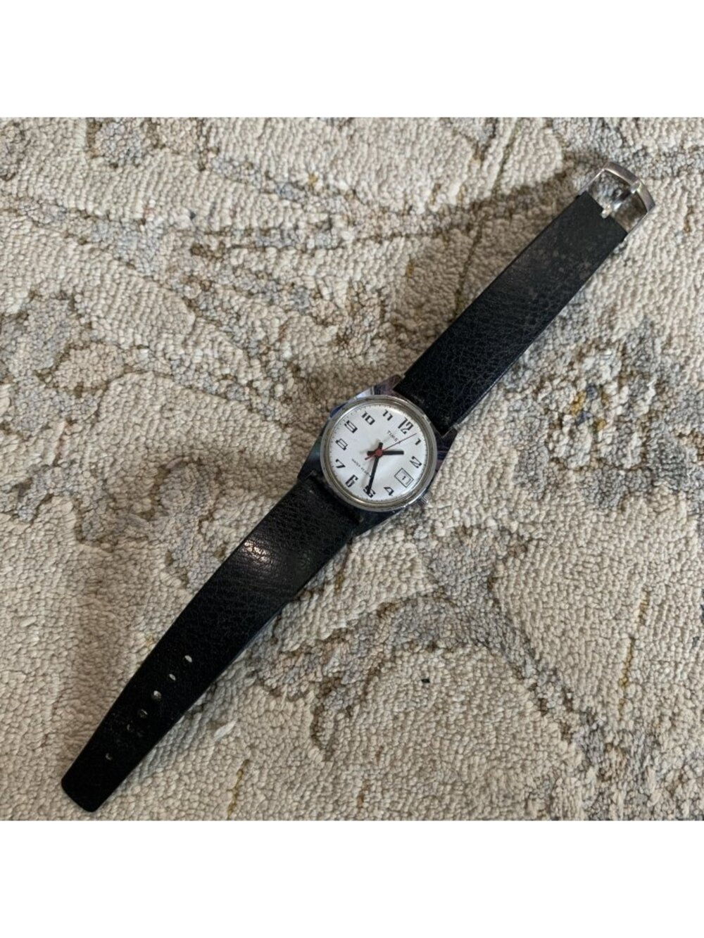 1976 Timex Sprite Calendar Manual Wind Watch 24552 02576 Needs Battery